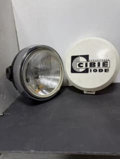 当時物希少シビエ凹みレンズ付きヘッドライト KH250純正ライトケース