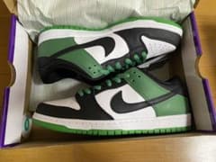 Nike ナイキ SB ダンク ロー プロ ブラック アンド クラシックグリーン
