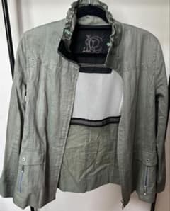 【美品】ROSASE CLUB ローザスクラブ ジャケット カーキ系 Mサイズのサムネイル