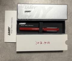 LAMY 万年筆 レッド 宮本独歩 宮本浩次のサムネイル