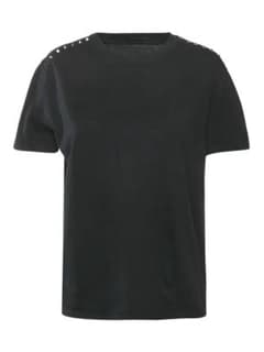 新品 VALENTINO スタッズ クルーネック Tシャツ 0000025829 - メルカリ