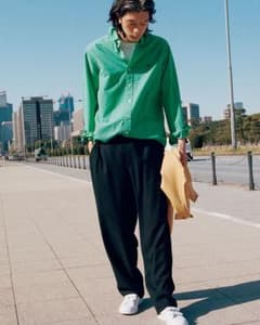 Polo by Ralph Lauren 長袖シャツ グリーン Lのサムネイル