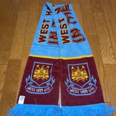 West ham united ウェストハム　マフラーのサムネイル