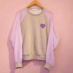 NADIA 袖シースルースウェットのサムネイル