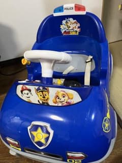 コストコ　パウパトロール電動車　キディランド ライドオン 乗用玩具 ポリスカー コストコ パウパトロール電動車 キディランド ライドオン 乗用