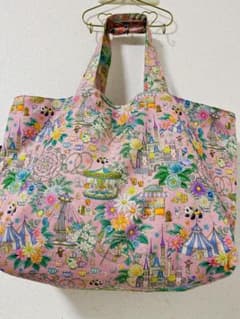 ユキエモン　ハンドメイド　トートバッグ handmade⭐︎マチたっぷりビッグトートバッグ⭐︎ユキエモン - メルカリ