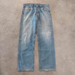 リーバイス501 Levis W34 デニム ヒゲ 青 古着 90s 21854 リーバイス501 Levis W34 デニム ヒゲ 青 古着 90s 21854 - メルカリ