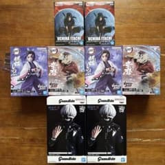 最新プライズ フィギュア まとめ売り 8個セット 東京喰種 鬼滅の刃 新品未開封 最新プライズ フィギュア まとめ売り 8個セット 東京喰種 鬼滅の刃