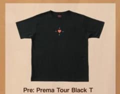 藤井風 Pre: Prema Tour Tシャツ ブラック S - メルカリ