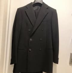 Emporio Armani black double suits アルマーニのサムネイル