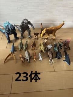 【23体まとめ売り】アニア　シュライヒ　ゴジラ　動物恐竜　フィギュアのサムネイル