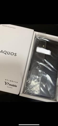 AQUOS sense4basic A003SHブラックのサムネイル