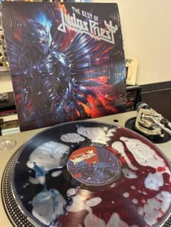 激レア⭐️洋楽 リキッド レコード⭐️液体⭐️LP⭐️ベスト版⭐️ジューダスプリースト 激レア⭐️洋楽 リキッド レコード⭐️液体⭐️LP⭐️ベスト版