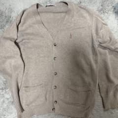 EAST BOY ベージュ Vネック カーディガンのサムネイル