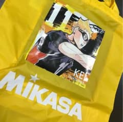 ハイキュー ジャンプショップ限定 ミカサ ナイロンバック 月島のサムネイル