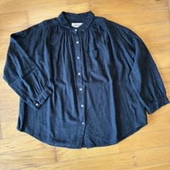 hagumu 長袖シャツ チャコールグレーのサムネイル