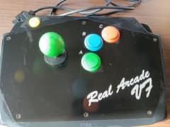 【箱付き】セガサターン専用 リアルアーケードVF HSS-09 HORI 希少 HORI リアルアーケードVF セガサターン用 HSS-09 レトロ・改造