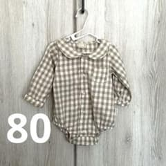ロンパース　80 バースデイ　MEPOUREN 薄手のサムネイル