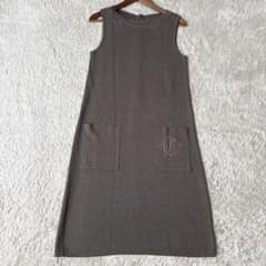 極美品/現行】フォクシー ケイリー ニットワンピース リネン 刺繍 10万