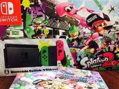 swich 本体 スプラトゥーン2セット マリオカート8デラックスのサムネイル