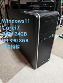 中古ゲーミングPC　Corei7 24GB R9 390 8Gのサムネイル