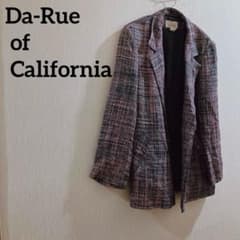 Da-Rue of California テーラードジャケット ツイード 秋冬 - メルカリ