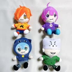 日常組 ぬいぐるみキーホルダー 4体セット - メルカリ