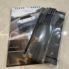 メルセデスベンツ　ヤナセノベルティ　お箸とお米　カレンダーのセットのサムネイル
