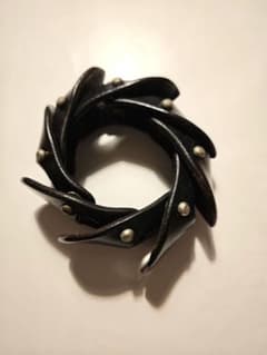 Comme des Garçons leather bracelet