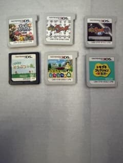 ニンテンドー3DS＆２DSソフト6本セット 箱無しのサムネイル