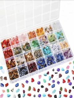 【今だけ大特価】 28種類　ハンドメイド　天然石　パーツ　大量　詰め合わせのサムネイル
