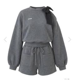 ロゼミューズ オーガンジーリボンスエットセットアップ - メルカリ