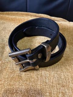 BARNS 栃木レザーベルト ファイヤーマンバックル OT別注モデルのサムネイル