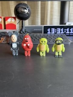 큐브릭 KUBRICK 폰키키즈 가챠핀 무쿠 미품 4 체