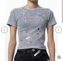 ミハラヤスヒロ　クロップド　TシャツBLEACHEDKIDS 38 ミハラヤスヒロ クロップド TシャツBLEACHEDKIDS 38 - メルカリ