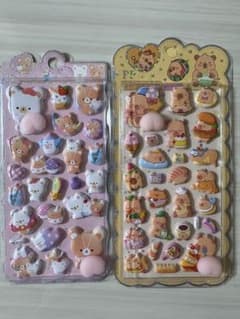 3Dデコシール クマとフルーツのサムネイル