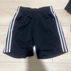 adidas ブラック ハーフパンツ 3本ラインのサムネイル