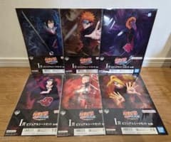 이치반 복권 NARUTO 질풍전 풍영탈환편 I상 비주얼 시트 6종 전종③