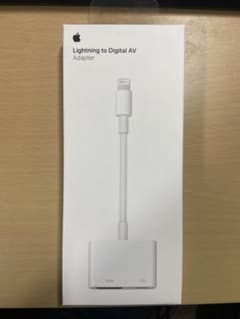 Apple  純正 HDMI ライトニングケーブル AVアダプタのサムネイル
