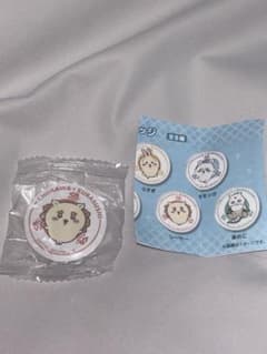 ちいかわ くら寿司 ビッくらポン シーサー 缶バッジのサムネイル