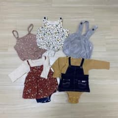 【そらかな様専用】ベビー服ˁ˙͠˟˙ˀ70cm5枚セットのサムネイル