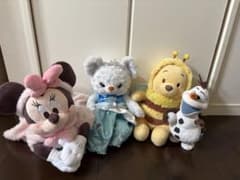 ディズニー ぬいぐるみ 4点セットのサムネイル