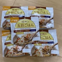 非常食　五目ごはん５個のサムネイル
