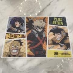 【くら寿司限定】僕のヒーローアカデミア　特典下敷き(爆豪)のサムネイル