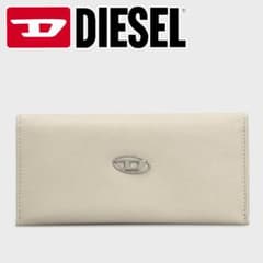 1000円値引きあり商品の説明欄にて記載】DIESEL アイボリー 長財布