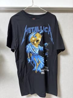 METALLICA スカルデザイン Tシャツ ブラックのサムネイル
