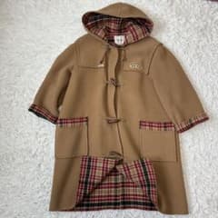 NONNON マドモアゼルノンノン ダッフルコート チェック - メルカリ