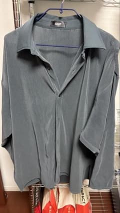 kuuupy リラックスプリーツシャツのサムネイル