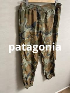 パタゴニア　バギーズパンツ　カモフラ　メンズMサイズ 美品 BAGGIES Pants バギーズパンツ S Patagonia 迷彩 カモフラ M