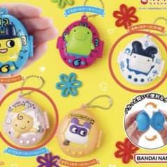 たまごっち　スイングケース　くりてん てんしっち みみっち ガチャガチャ セットのサムネイル